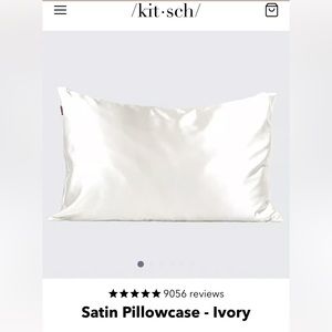 Kitsch satin pillowcase